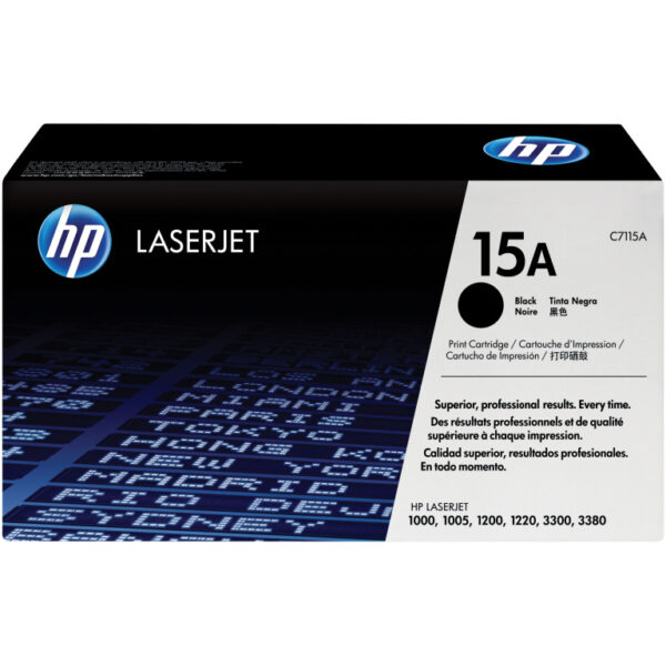 HP 15A toner LaserJet noir authentique
