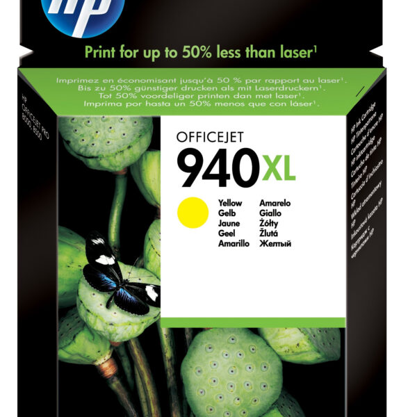 HP 940XL cartouche d’encre jaune grande capacité authentique