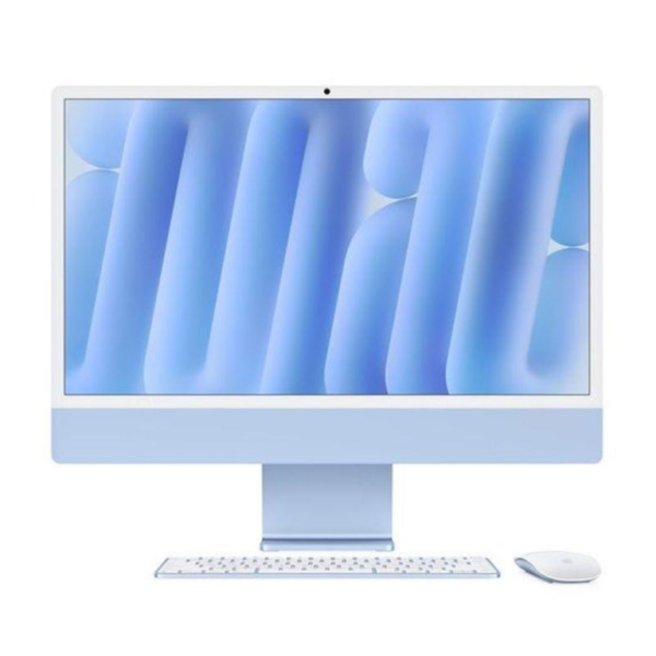 iMac 24″ Bleu – Écran Retina 4.5K, 16 Go de mémoire, 256 Go de stockage (MWV13)
