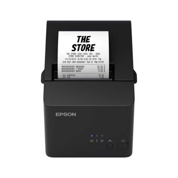 Imprimante de tickets POS Epson TM-T20X (051): USB + Serial, PS, Blk, UK (C31CH26051)