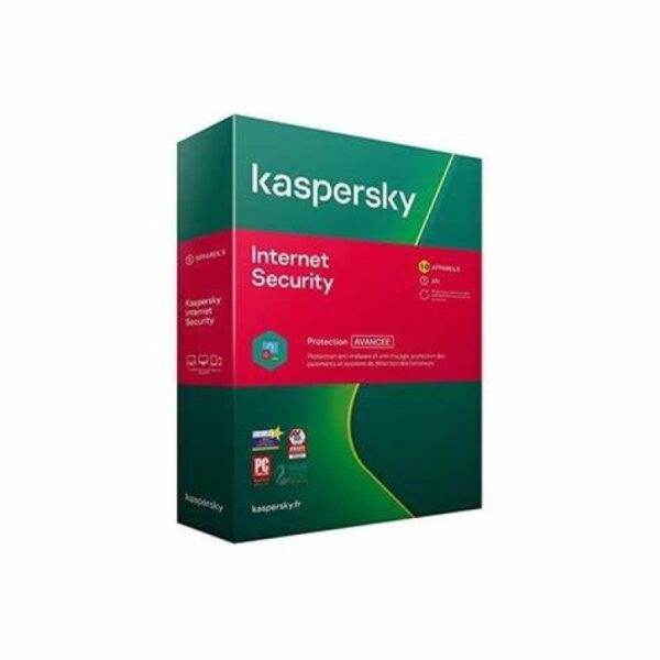 KASPERSKY Internet Security 2021 10 Postes Multi-Devices / 1 an (KL19398BKFS-20MAG)