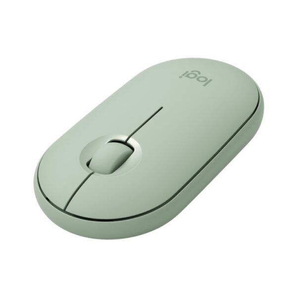 Souris sans fil Logitech Pebble M350 Eucalyptus (910-005720)