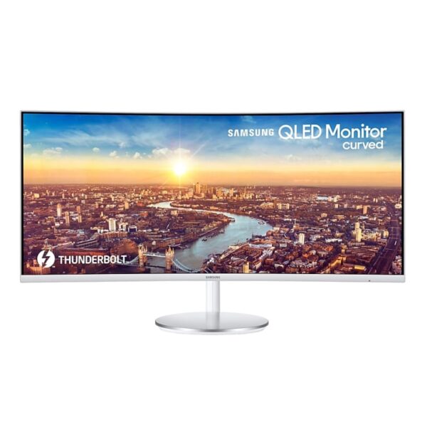 Moniteur Écran SAMSUNG 34″ incurvé Série 7 QLED UW-QHD (LC34J791WTMXZN)