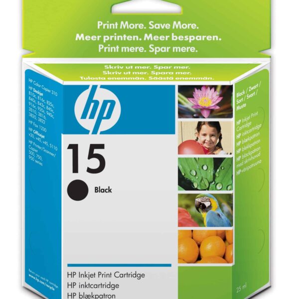 HP 15 cartouche d’encre noir authentique grande contenance