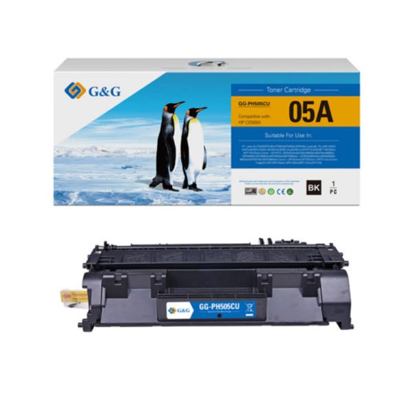 G&G Toner Penguin Premium 05A – Noir (CE505A-G&G)