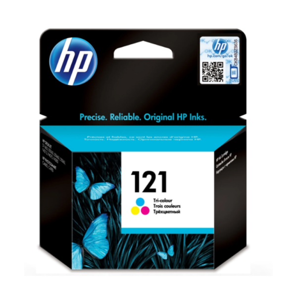 Cartouche originale HP121 Trois couleurs cc643he