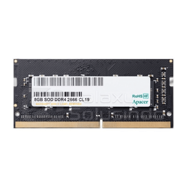 Barrette mémoire RAM APACER 8GB-266MHZ DDR4 – SODIMM (AP-ES.08G2V.GNH)