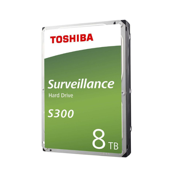 DISQUE DUR DE SURVEILLANCE TOSHIBA S300 SATA 3.5” 8TO