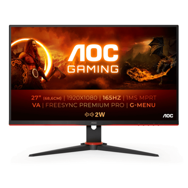Moniteur AOC 27″ Flat VA FHD 165HZ 27G2SE (6973985230073)