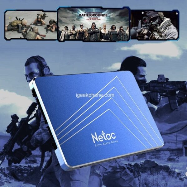 NETAC SSD 1 TB 2,5 SATA III 6 GB/S R/W: N600S UP TO 500MB/S BLEU (NT01N600S-001T-S3X)