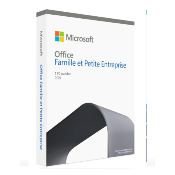 MICROSOFT OFFICE FAMILLE ET PETITE ENTREPRISE 2021 – FRANCAIS