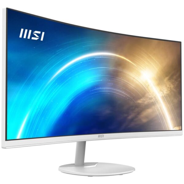 MSI Pro MP341CQW écran plat de PC 86,4 cm (34″) 3440 x 1440 pixels UltraWide Quad HD Blanc