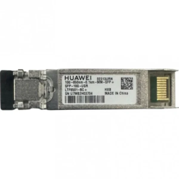 Émetteur-récepteur Huawei Optical SFP+, 10GE Multi-mode Module – 850nm,0.1km,LC (02313URN)