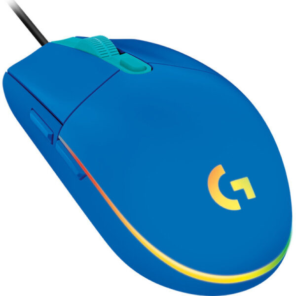 Souris Logitech Gaming G102 LIGHTSYNC BLUE EER (910-005801)