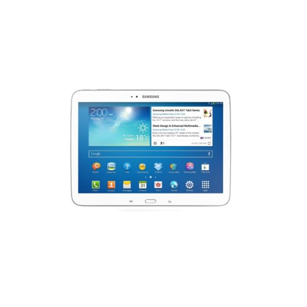 Samsung Galaxy Tab 3 10.1 3G – Blanc (GT-P5200ZWAMWD)